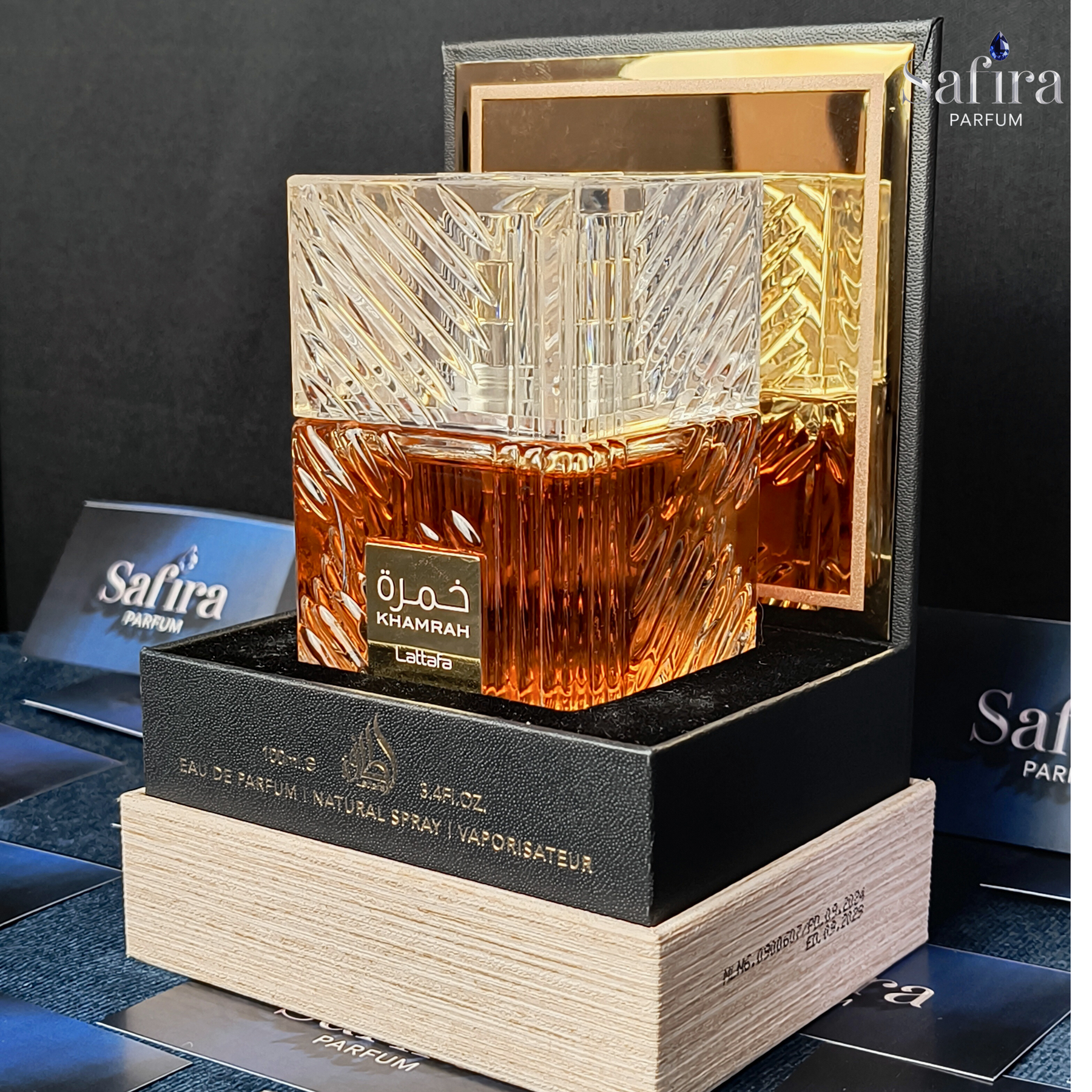 Khamrah Lattafa 100ml — Exclusividade e Sofisticação
