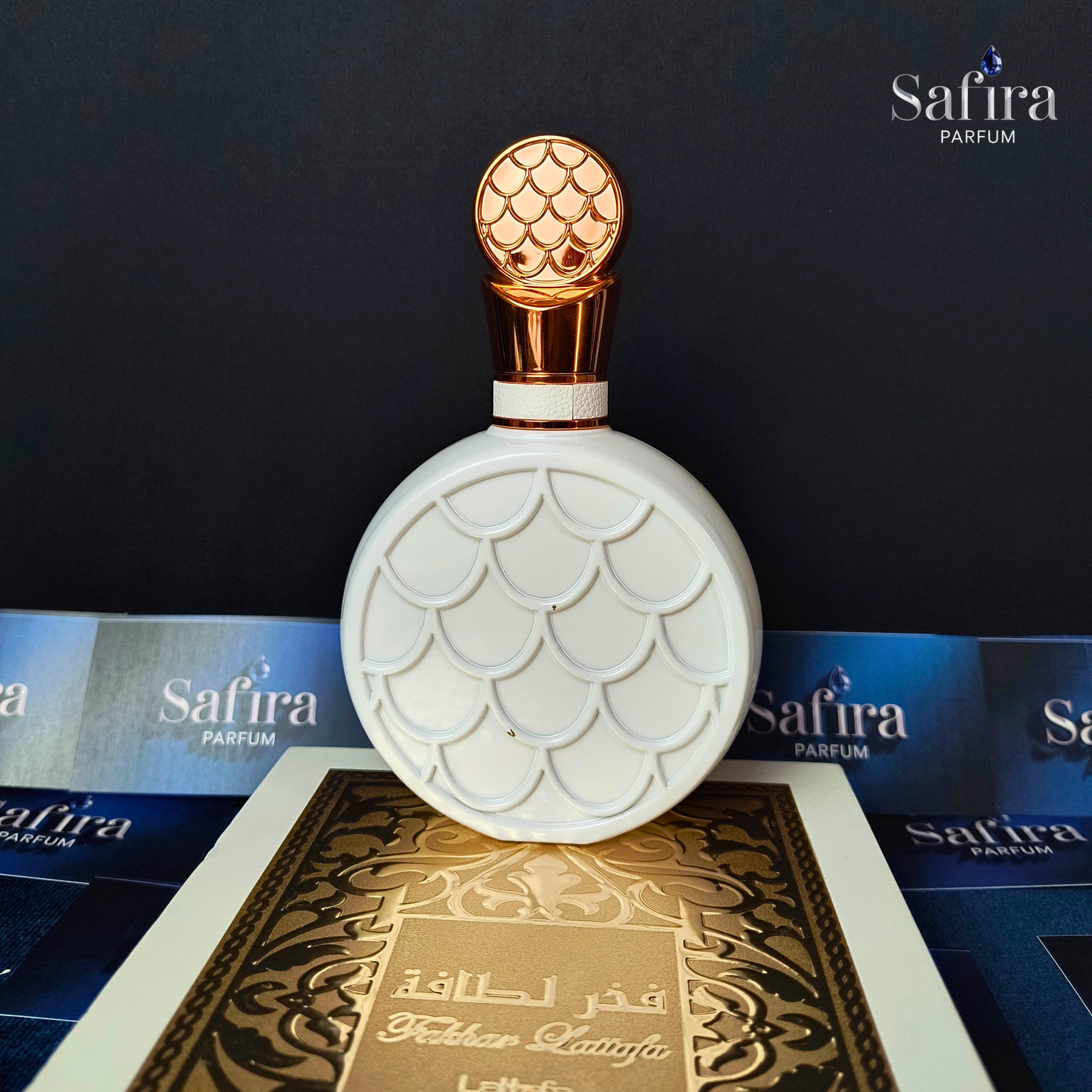 Kit Trilogia Fakhar Lattafa ✨ Black, Rose e Gold (3x100ml)