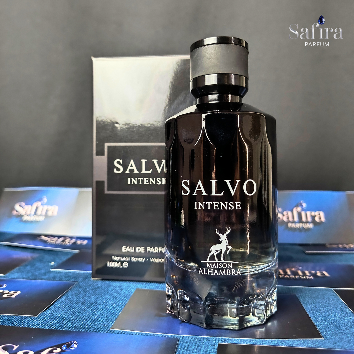 Salvo Intense 100ml – Força e Sofisticação Masculina