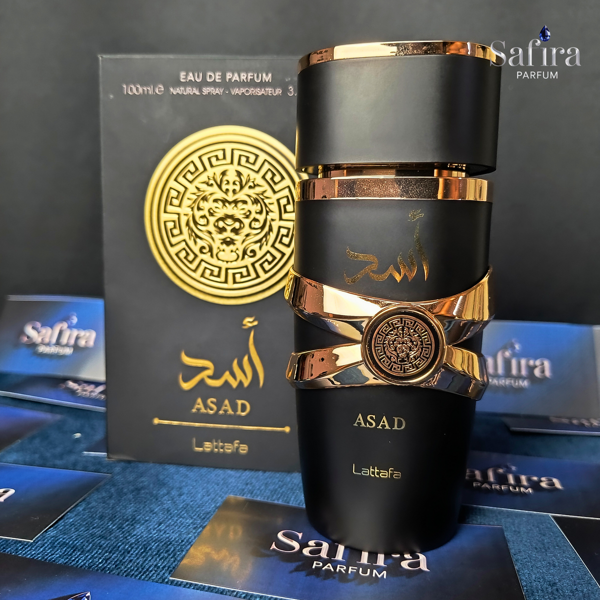Lattafa Asad 100ml 🔥 A Presença Imponente