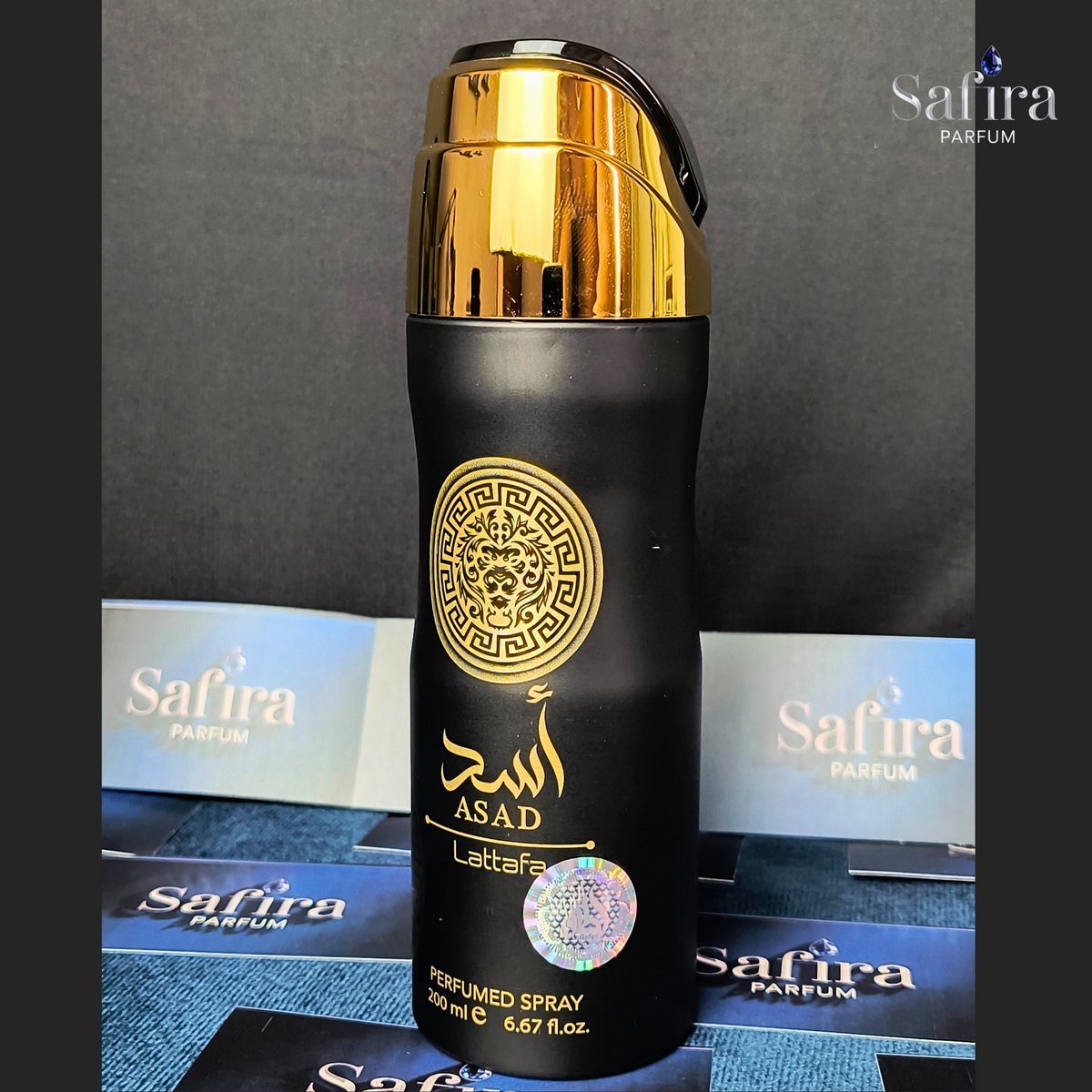 ASAD Body Spray Lattafa 200ml – Intensidade e frescor na mesma fragrância