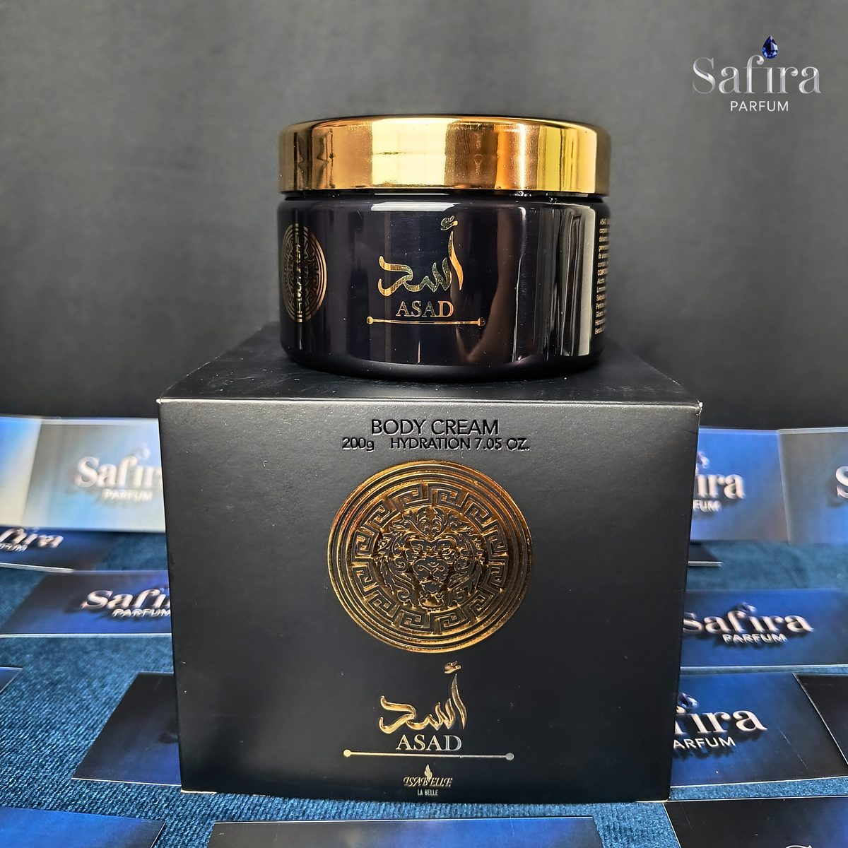 Body Cream Isabelle La Belle – 200g | Hidratação Intensa e Exclusiva da Linha Asad
