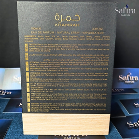 Khamrah Lattafa 100ml — Exclusividade e Sofisticação
