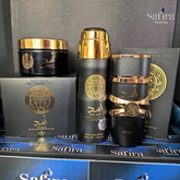 Kit ASAD Lattafa (100ml + Body Cream 200g + Body Spray 200ml) – Poder e Confiança em Cada Detalhe