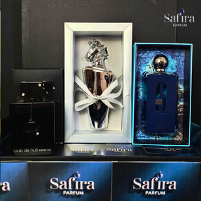 ✨Kit Exclusivo com 3 Fragrâncias Importados de Luxo – Club de Nuit Intense Man + Maahir Legacy + 9AM Dive